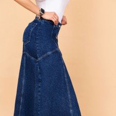 FALDA LARGA EN JEAN PREMIUM 2